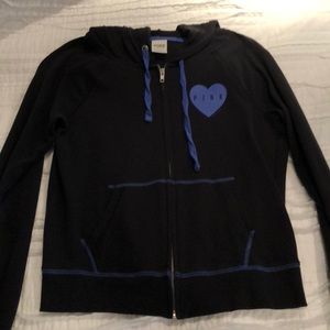 VS Pink Zip up hoodie